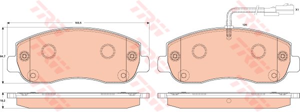 FREN BALATASI ÖN RENAULT
