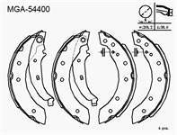 Kampana Balata Levyelı  ( Renault: Clıo I Iı Laguna Twıngo 01 -  / Peugeot: 106 206 306 97 - )