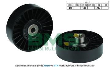 ALTERNATOR GERGI RULMANI (10×90×26) BRAVA BRAVO COUPE MARIA PUNTO ALFA 155 / 145 / 146 / 156147
