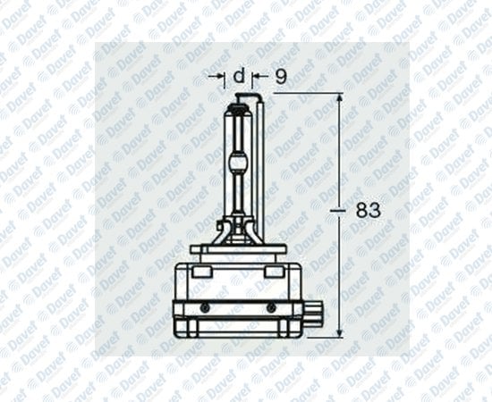 XENON AMPUL D3S 4150K
