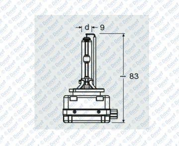 XENON AMPUL D3S 4150K