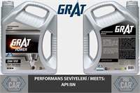 MOTOR YAĞI 5 LT 0W20 TAM SENTETİK API SN