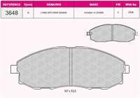 ON FREN BALATASI HYUNDAI STAREX 2.5 97 02