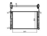 SU RADYATORU ( FORD : FIESTA / FUSION 1.4TDCI )