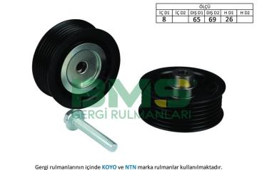 ALTERNATÖR GERGİ RULMANI DUCATO-BOXER-JUMPER-TRANSİT 2.2HDI-TDCI