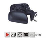 Dıs Ayna Sag-(Elk.-Istm.-5Fıslı)-(Toyota: Aurıs 07>11  )