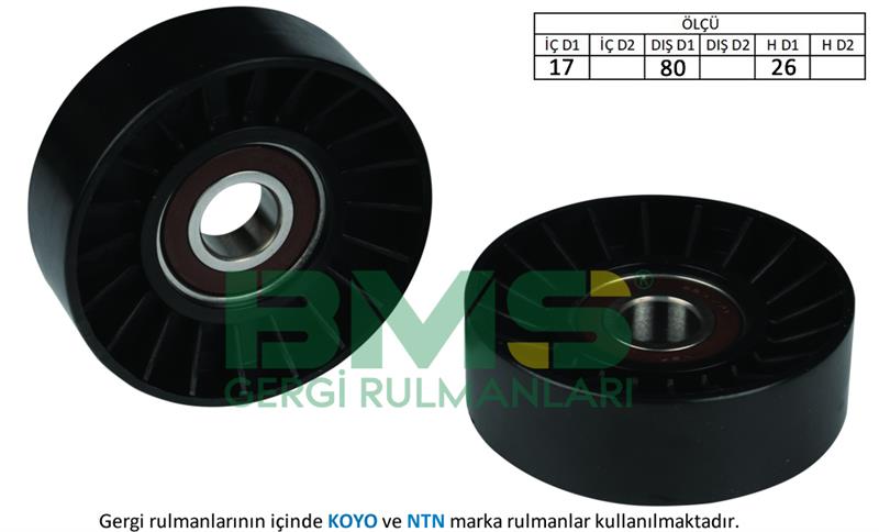 ALTERNATOR GERGI RULMANI BRAVO