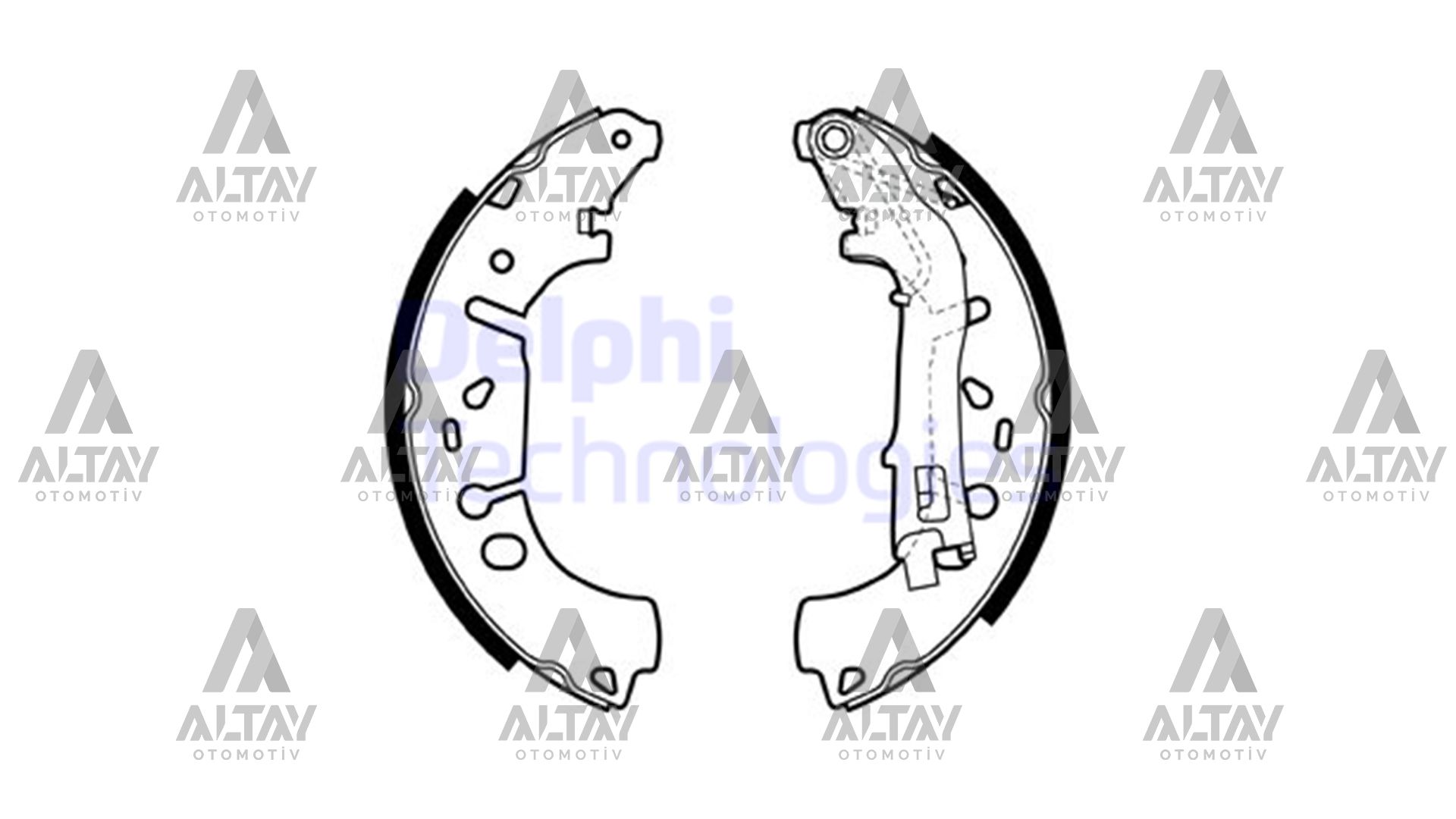 FREN BALATA LINEA-FIORINO-BIPPER-NEMO 07=> / GRANDE PUNTO 05=> 1.4HDI-1.3HDI PABUÇ ARKA