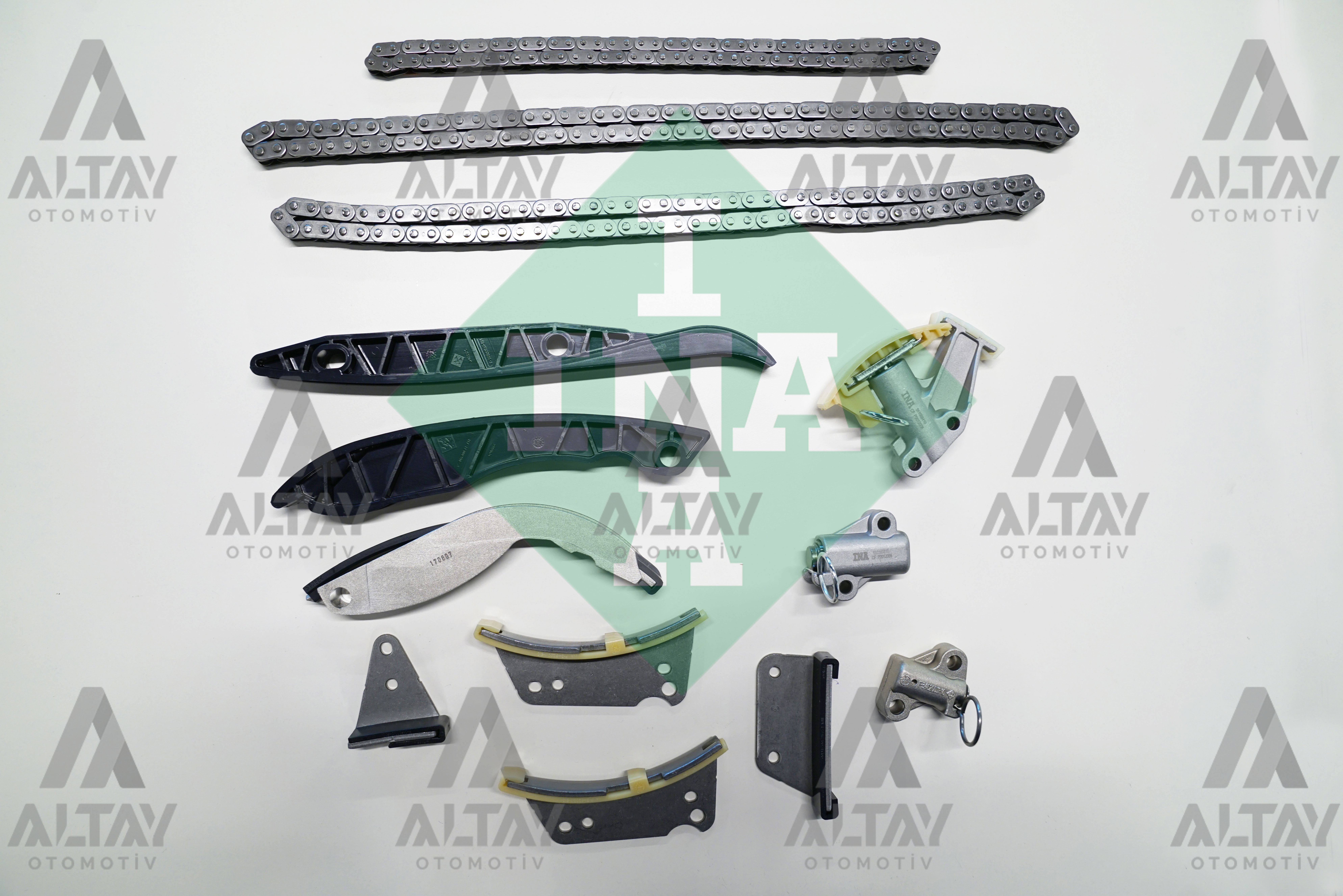EKSANTRİK ZİNCİR SETİ STAREX 02-08 / H-1 08-11 / SORENTO 03-11 / H-100 KAMYONET 10=> 140HP 2.5CRDI (13 PARÇA)