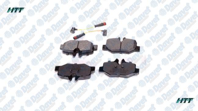 ARKA FREN BALATASI VIANO W639 3,0 - 3,2 CDI - 2,2 09>03-> VITO W639 109 CDI 2,2 - 111 CDI 2,0 - 115 CDI U:101,9MM---Y:50,5MM---K:18,3MM   ####