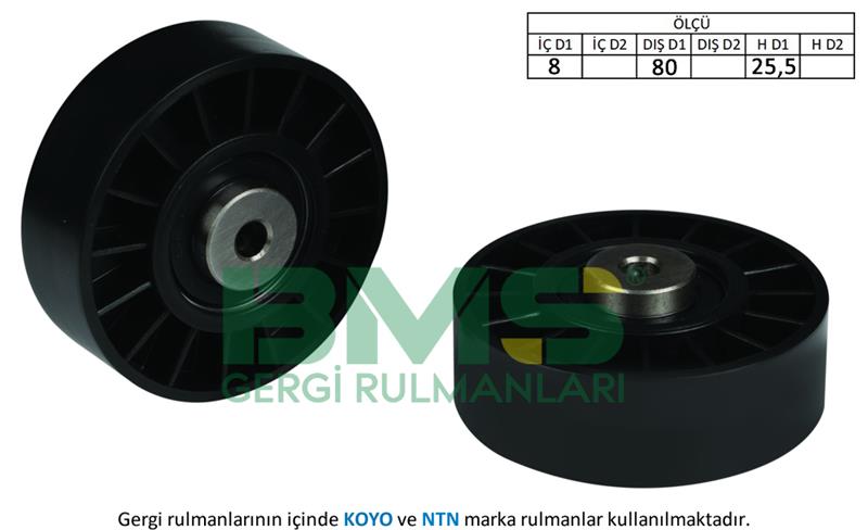 ALTERNATÖR GERGİ RULMANI MERCEDES G-SERISI (W461)- VW LT28-46 II 2.8TDI (97-06)