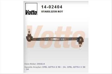 STABILIZER ROT ( OPEL : ASTRA G / ASTRA H / ZAFIRA )