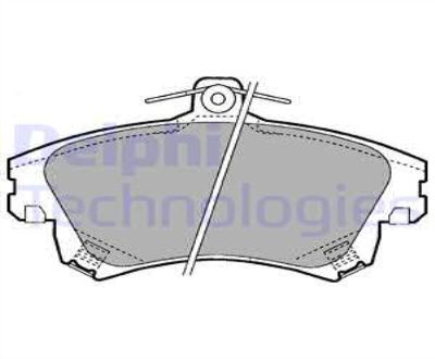 Balata Fren On Volvo: (S40-V40) (98-04) / (Mıtsubıshı: Carısma ''1.6'' 96>00)