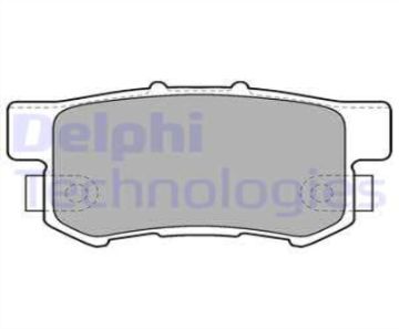Balata Fren Arka-(Honda: Accord 90>02 ''2.2-2.3''/Rover-600 94>00  )