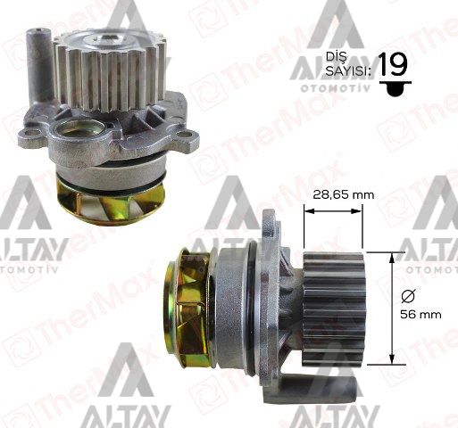 DEVİRDAİM POLO 09=> CADDY 11-15 / A3 03-12 / CRAFTER 11-16 / GOLF6 08-13 / JETTA IV 11=> / LEON 10=> / TRANSPORTER T6 11=> / 1.6 TDI-2.0 TDİ (CAYC-CAYB-CAYD-CKUB-CAAA-CAAB-CAAC)