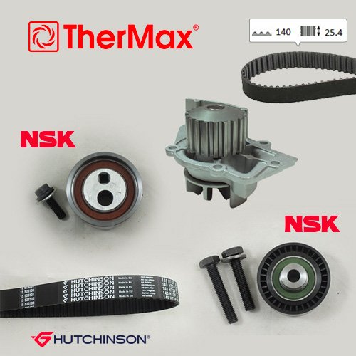 Devirdaimli Eksantrik Gergi Kiti (140X254) P206-306-Partner-Expert-Berl-Jumpy-Scudo1.9D (98-)Dw8(T)