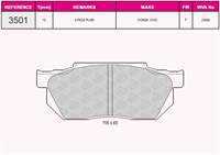 ON FREN BALATASI HONDA CIVIC 88-91 CRX 89-92 ACCORD 83-85 PRELUDE 86->