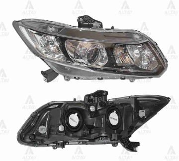 FAR CIVIC 12-16 FB7 SEDAN ELEKTRİKLİ SİYAH SAĞ