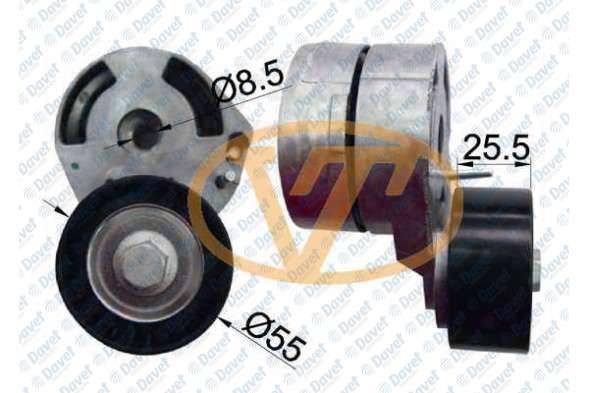 ALTERNATOR GERGI RULMANI KUTUKLU BERLINGO - C3 - C5 - XSARA - FIESTA - P206 - P407 1.4HDI / 1.6HDI