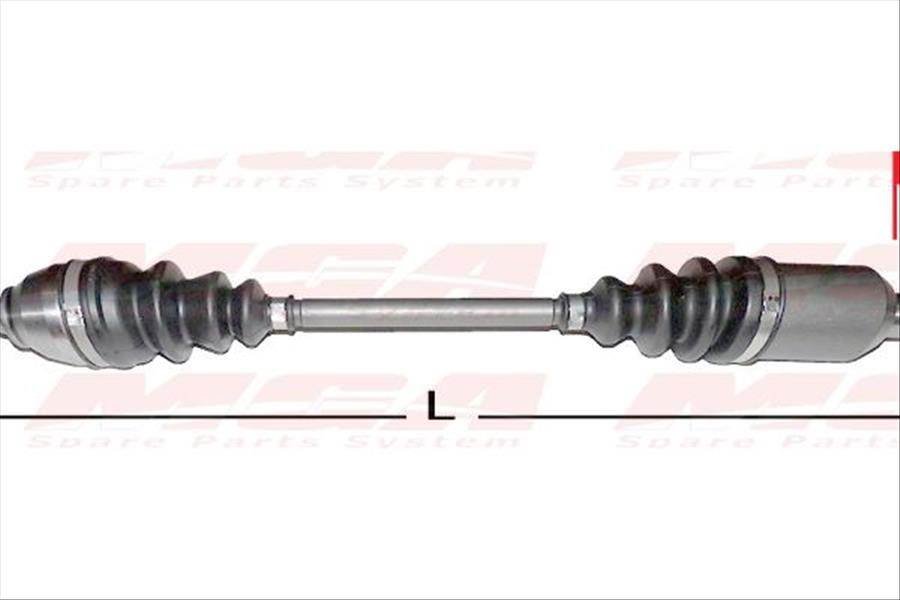 AKS SOL ABSSIZ ( PEUGEOT : PARTNER CITROEN : BERLINGO 1.9 XUD9 (--DW8 2.0HDI SIZIN ABSSİZİ --)