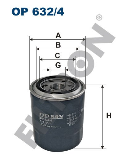YAĞ FİLTRESİ H100 2.5 TCI-STAREX (97-) 2.5 TDCI - H1 (01-) 2.5 CRDI (W933.4)