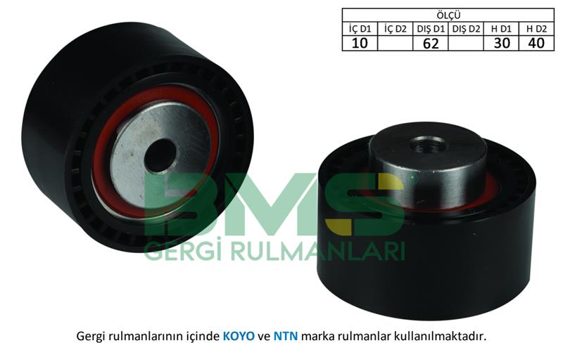 EKSANTRİK GERGİ RULMANI BOXER (02-)- EXPERT (00-)-P406-607 (00-04)-807 (02-)-C5-C8-JUMPER- 2.2HDI