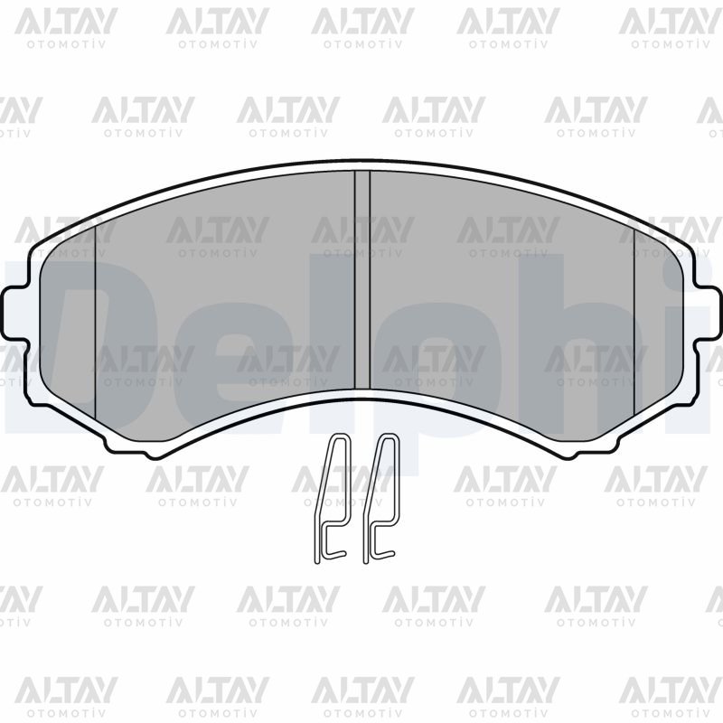 FREN BALATA E-2200  98-04 / PAJERO 3.2 03-06  / D-MAX 08-12 3.0 TİP 3 ÖN