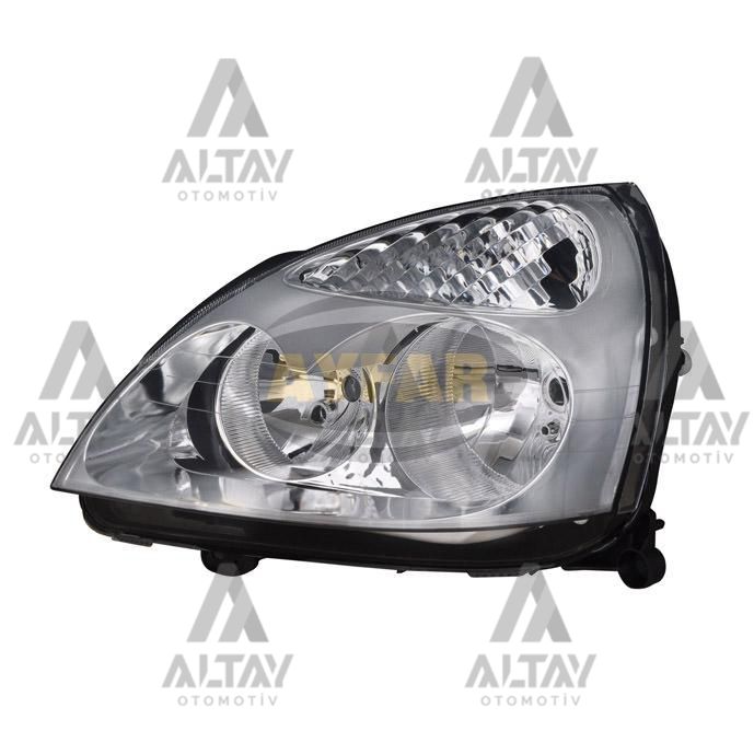 FAR CLIO 01-09 KROM ÇERÇEVE MOTORLU SOL