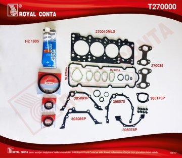 TAKIM CONTA SKC'Lİ SUBAP LASTİKLİ PALIO 1.2 8V YM (60-65 hp)