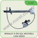 CAM MEKANIZMASI MOTORLU ON SOL R9