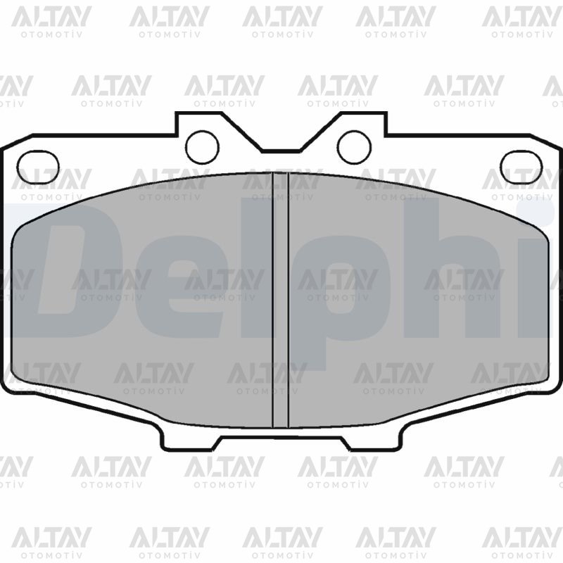 FREN BALATA HILUX LN-106 4X4 ÖN