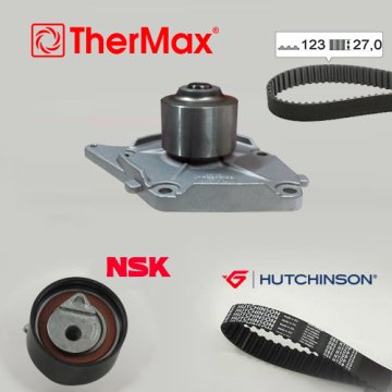 DEVİRDAİMLİ EKSANTRİK GERGİ KİTİ CLIO II 01=>KNG 01=> MGN II-EXP 02 -1.5DCI (K9K)(123 DİŞ)