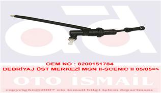 DEBRİYAJ ÜST MERKEZİ MGN II-SCENIC II 2.0 16V-1.5 DCI-1.9 DCI 05/04>(F4R-K9K-F9Q)