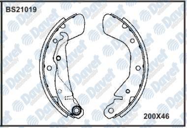 Arka Fren Balatası Pabuclu Corsa C 00-09 Vectra A 93-95 Astra F 91-98 Lacettı 05-> Nubıra 03-> Kalın Tıp 200X46Mm