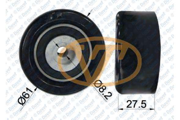 GERGI RULMANI 8.2×61×27.5 OPEL ASTRA G-H J 1.6 09-15 CORSA D 1.6 10-15 INSIGNIA 1.6 1.8 09-13