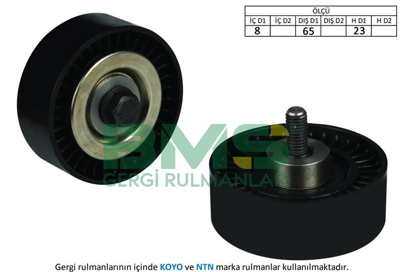 ALTERNATÖR GERGİ RULMANI DOBLO-BRAVO II-LINEA-PALIO-PANDA-ALBEA-UNO-ALFA MITO 1.2-1.4