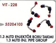 ENJEKTOR BORU REKORU TK ( FIAT: LINEA - PUNTO-PANDA  1.3 MJTD 16V )