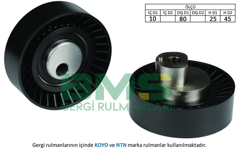 ALTERNATÖR GERGİ RULMANI 316-320-518-520-Z3-Z4 93=>