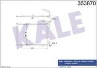 KLIMA RADYATORU ( FORD: FIESTA 13> BMAX 12> COURIER 14> 1.0 ECOBOST )
