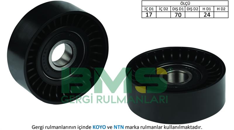 ALTERNATÖR GERGİ RULMANI (KÜTÜKSÜZ) T5-PASSAT-CADDY-GOLF4/5-JETTA-TOLEDO-LEON-IBIZA 1.6-1.8-2.0