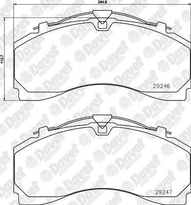 FREN BALATASI ON MB ACTROS - AXOR YM KALIPER YAYI-TOZ TAPASI-AYAR CIVATASI-KUPILYA-PERNO-RONDELA