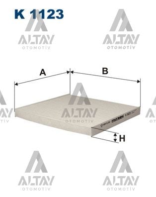POLEN FİLTRESİ COROLLA 02-06 / AVENSIS 03-08 / VERSO 05-09 KARBONSUZ