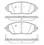 Fren Balatası On ( Chevrolet : Aveo )