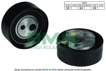 EKSANTRİK GERGİ RULMANI TRANSPORTER T4 - LT 2.5 TDI 1997-2004 (ACV-ANJ-AVR)