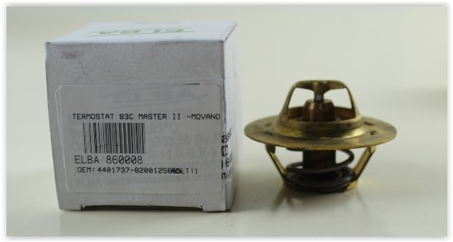 TERMOSTAT 83C MASTER II -MOVANO 1.9DTI-DCI 00=>