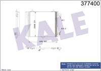 Klıma Radyatoru (Peugeot: 207 06-->208 12-->P1007 05-->C2-C3-C3 Iı-Ds3 1.4-1.6 Hdı