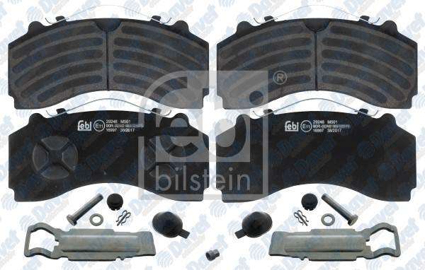 FREN BALATASI ARKA MB ACTROS - AXOR YM KALIPER YAYI-TOZ TAPASI-AYAR CIVATASI-KUPILYA-PERNO-RONDELA