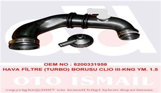 HAVA GİRİŞ (TURBO) BORUSU NEW KNG-CLIO III-TWNG-MGN II-THALIA-LOGAN-SANDERO 1.5 DCI (K9K)