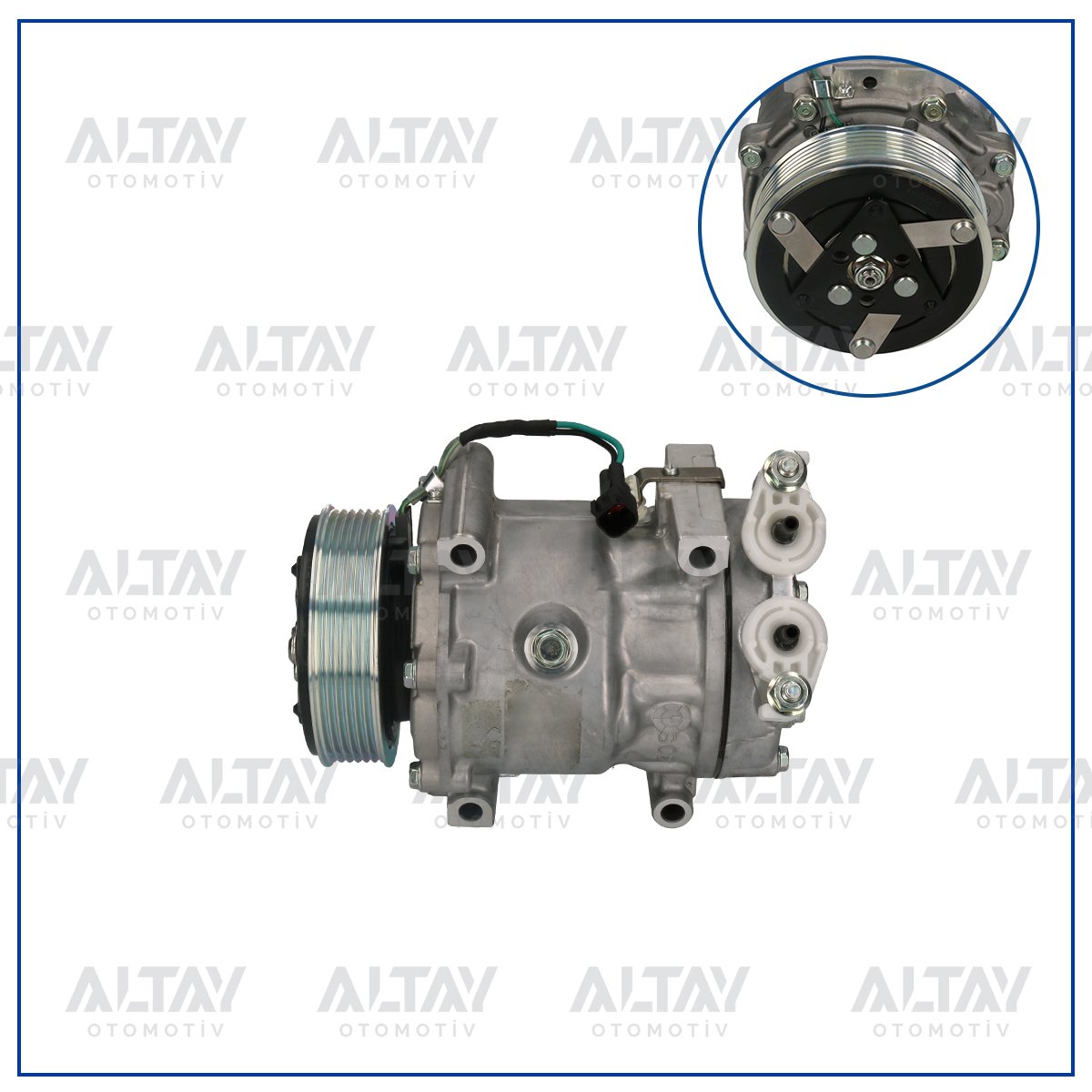 KLIMA KOMPRESORU FOCUS II / C MAX 1.6 TDCI 07=> /  MAZDA 3 1.6 CDI /  VOLVO S40 1.6D 2.4 D5 00=>  C30 1.6D 2.0D 05-12