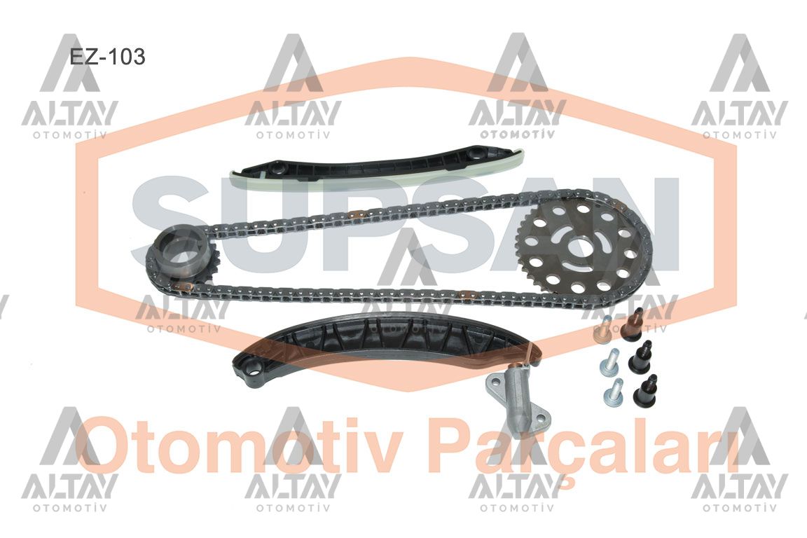 EKSANTRİK ZİNCİR SETİ LAGUNA III / LATITUDE III / KOLEOS / TRAFIC II / QASHQAI J10 / XTRAIL T31 2.0 M9R
